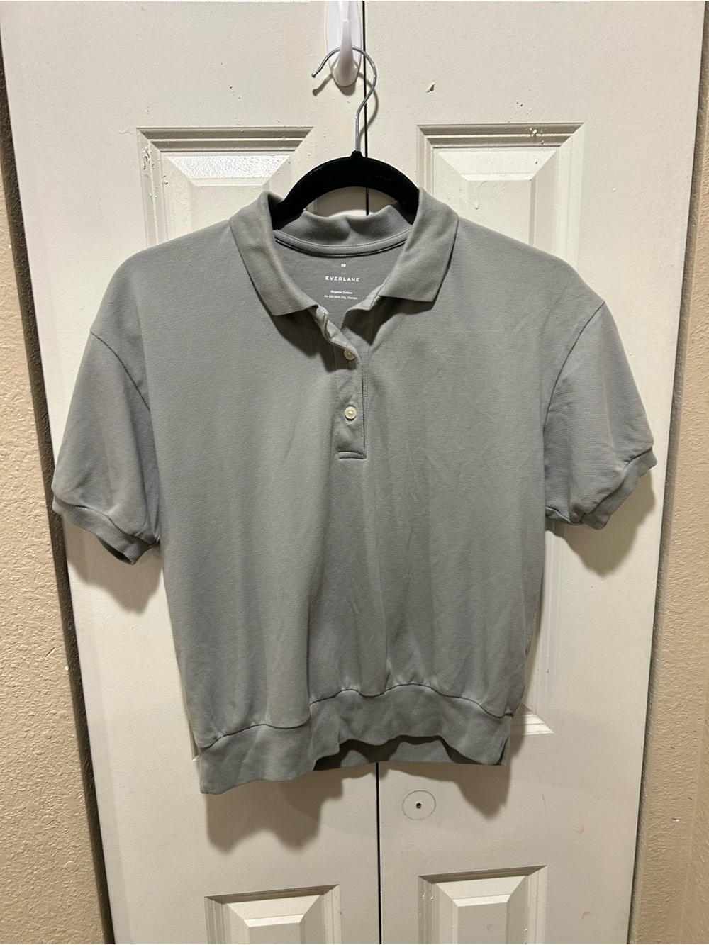 Everlane Organic Cotton Oversized Polo Shirt , size XS - Picture 8 of 11